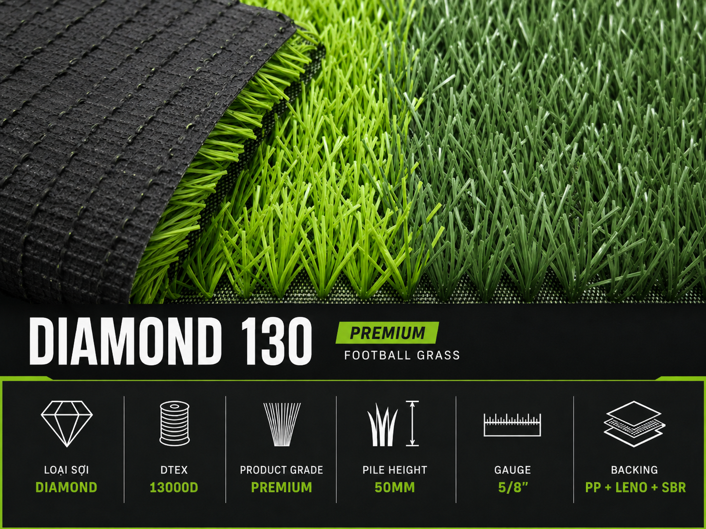 ADF Grass Diamond 130