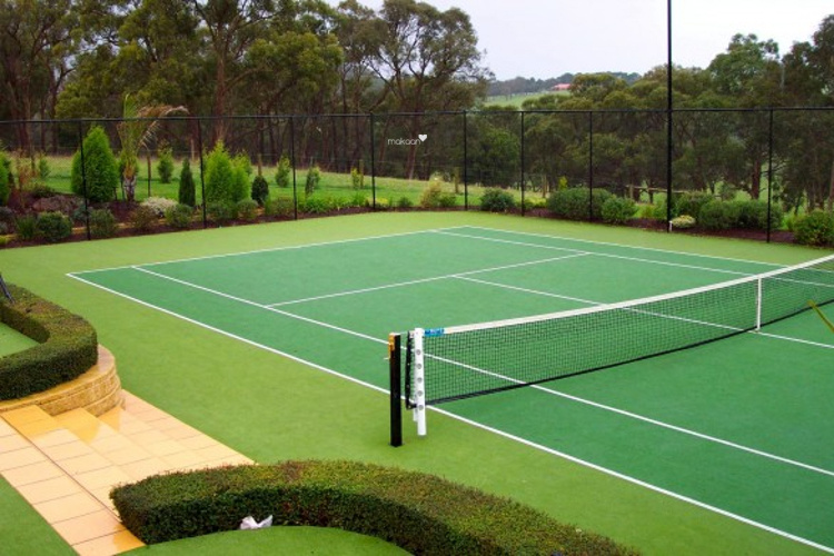 thi công sân tennis