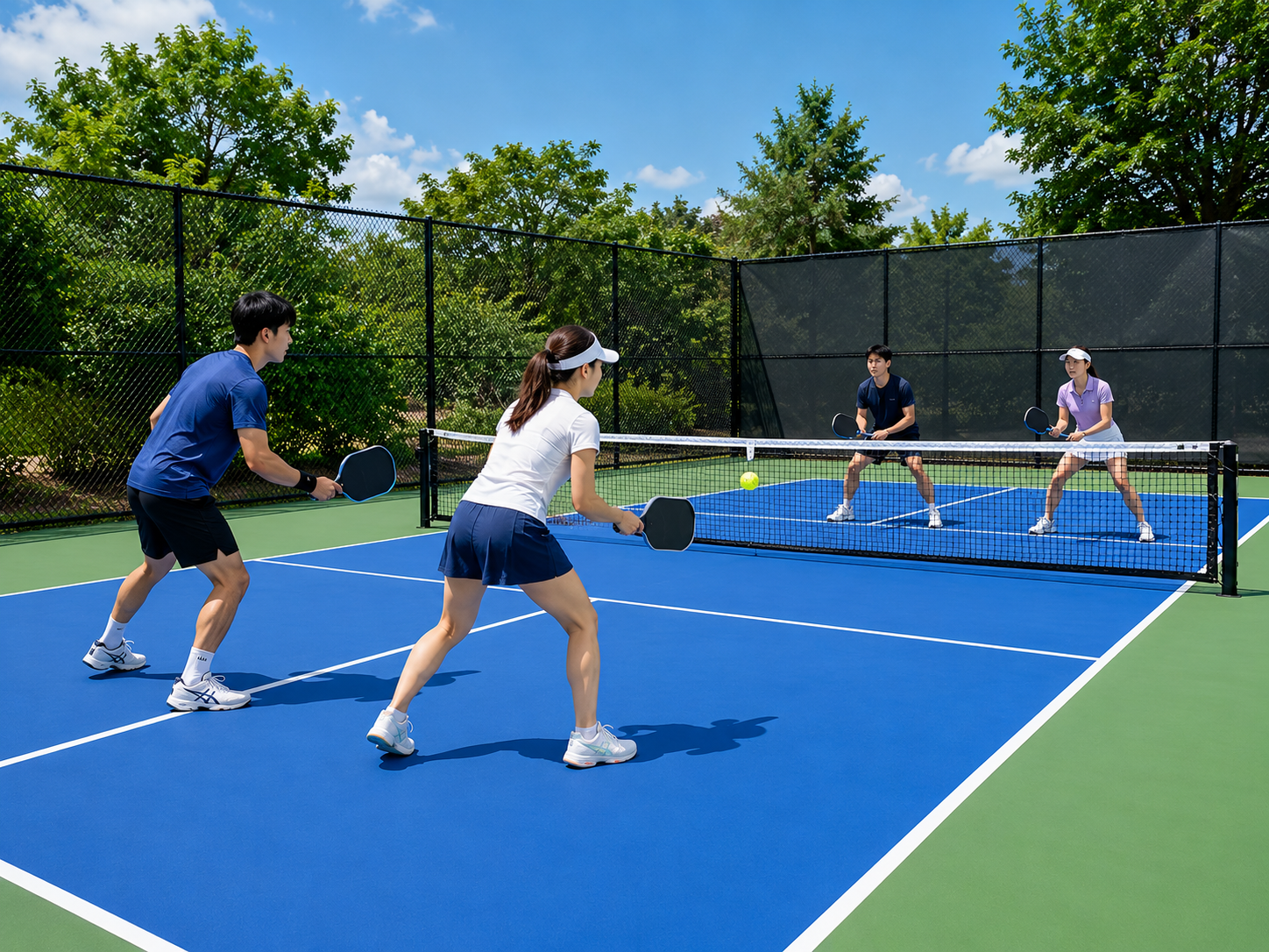 Thi công Sân Pickleball