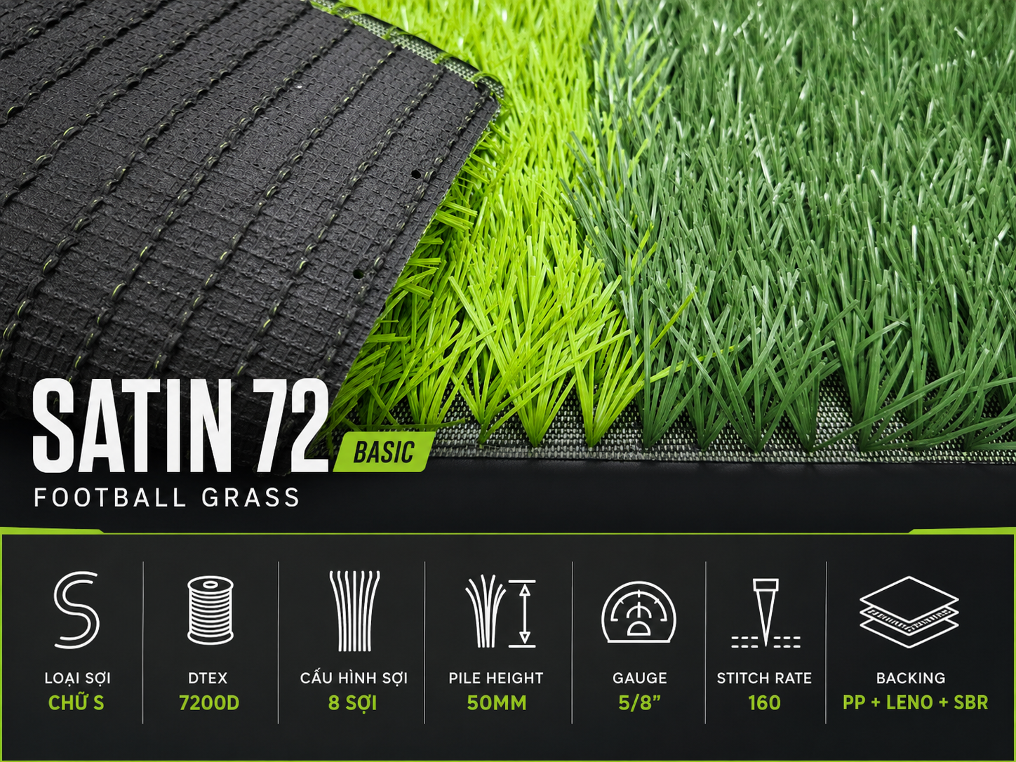 ADF Grass Basic – Satin 72