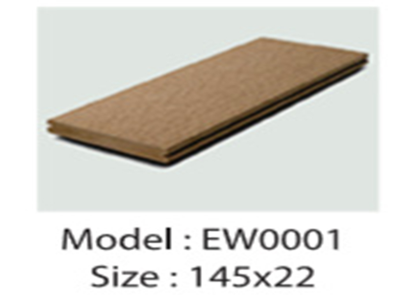 Thanh Sàn Gỗ Nhựa Ngoài Trời EW0001