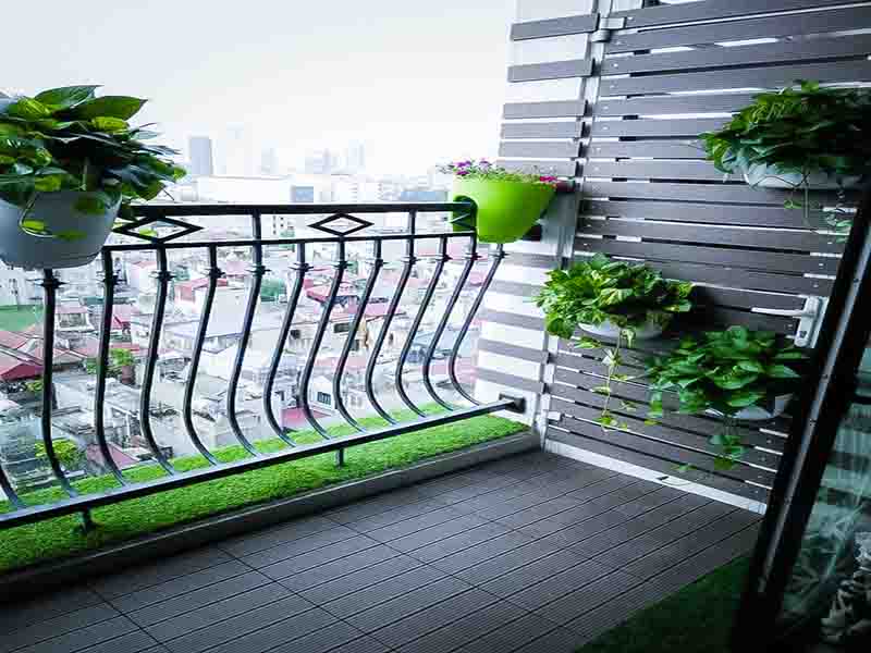 Thanh Sàn Gỗ Nhựa Ngoài Trời EW106.