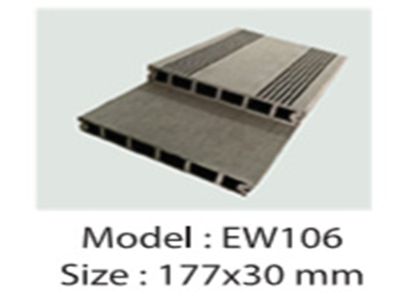 Thanh Sàn Gỗ Nhựa Ngoài Trời EW106