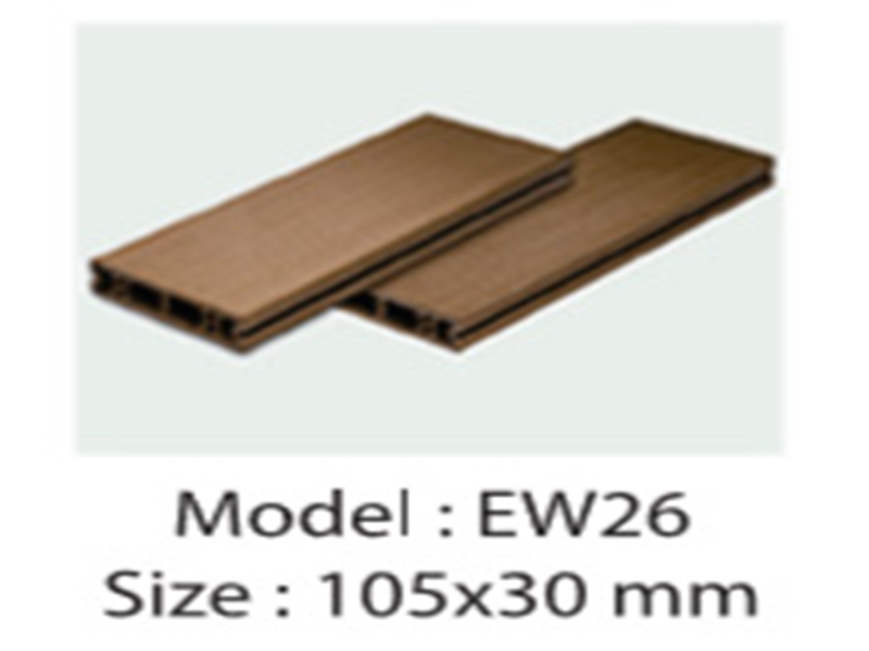 Thanh Sàn Gỗ Nhựa Ngoài Trời EW26