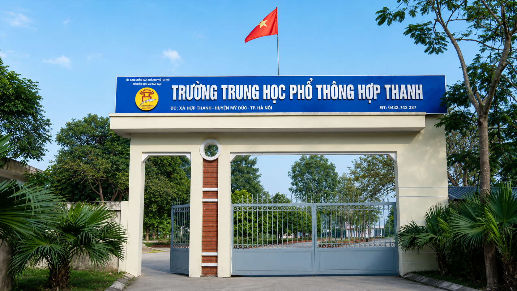 Thi Công Sân Bóng Cỏ Nhân Tạo THPT Hợp Thanh | ADF Grass